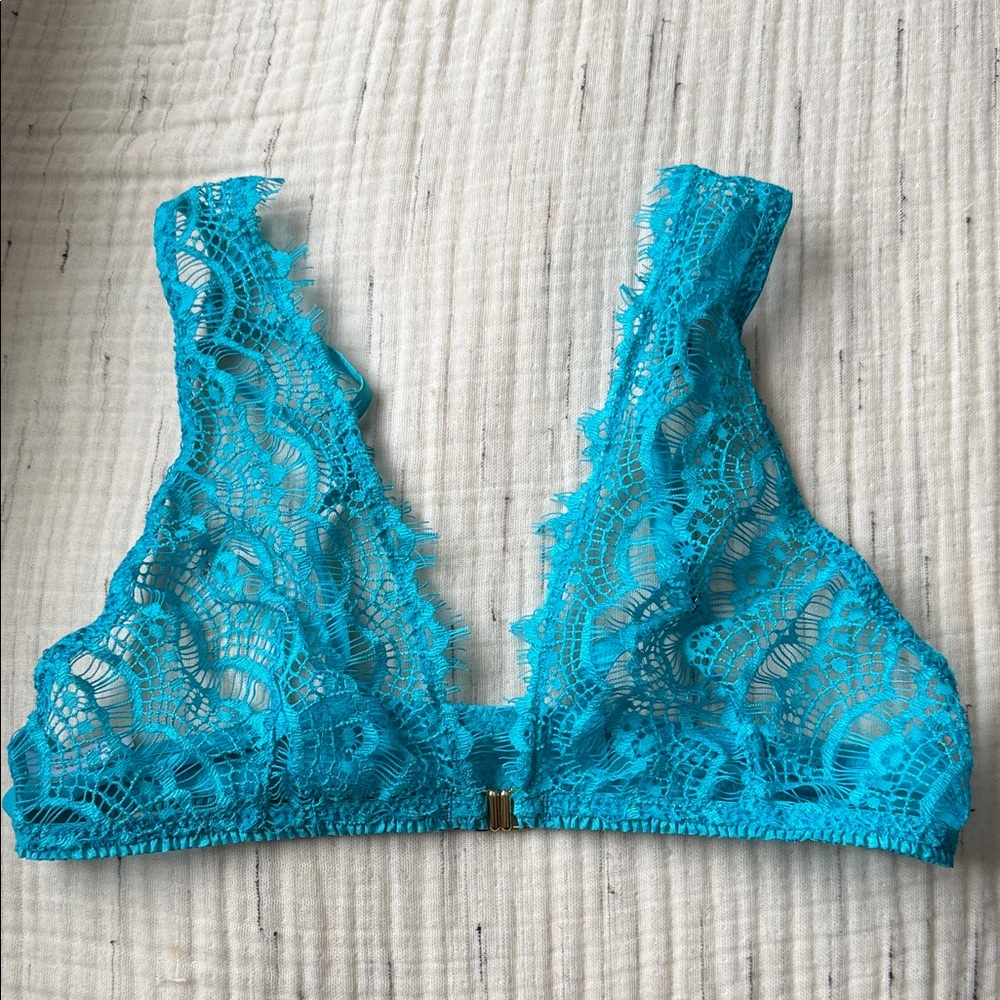 Mimi Holliday MEDIUM Bisou Eyelash Lace Front Close Bralette